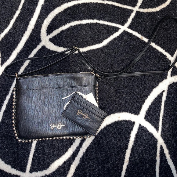 Black, Jessica Simpson purse and card holder - Picture 1 of 4
